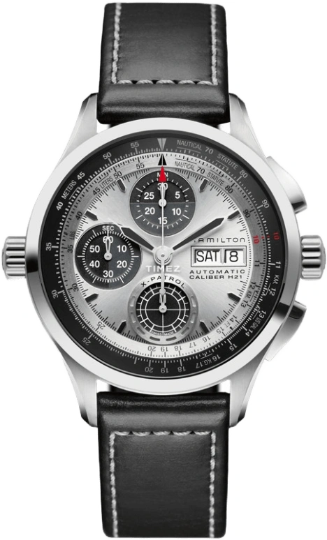 Hamilton,Khaki Aviation 42mm,42mm,Stainless Steel,Sapphire,Crystal Glass,H76566751