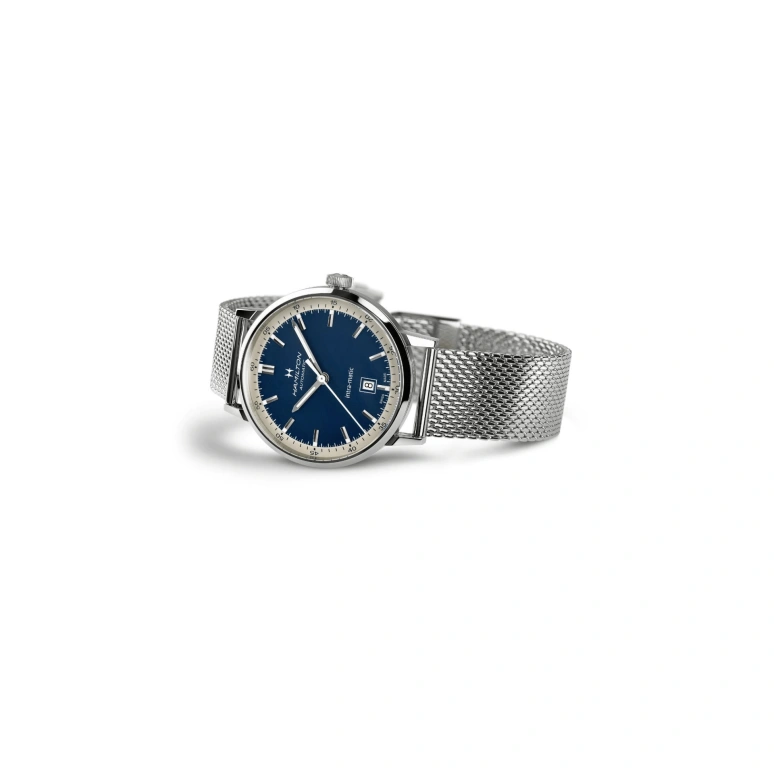 Hamilton,American Classic 40mm,40mm,Stainless Steel,Blue,Automatic,Date,80hours,H38425140