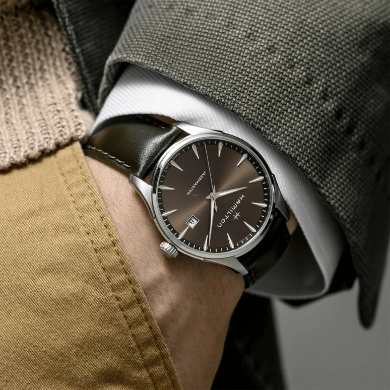 Hamilton,Jazzmaster 40mm,40mm,Stainless Steel,Quartz,26280hours,Sapphire,Crystal Glass,H32451801