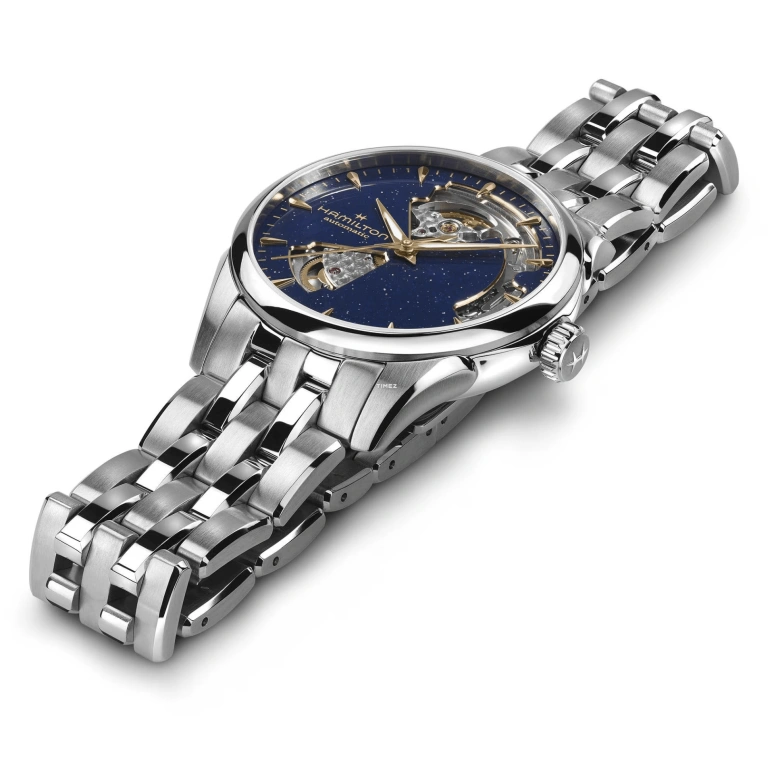 Hamilton,Jazzmaster 36mm,36mm,Stainless Steel,Blue,Automatic,80hours,In-house Caliber,H32215142