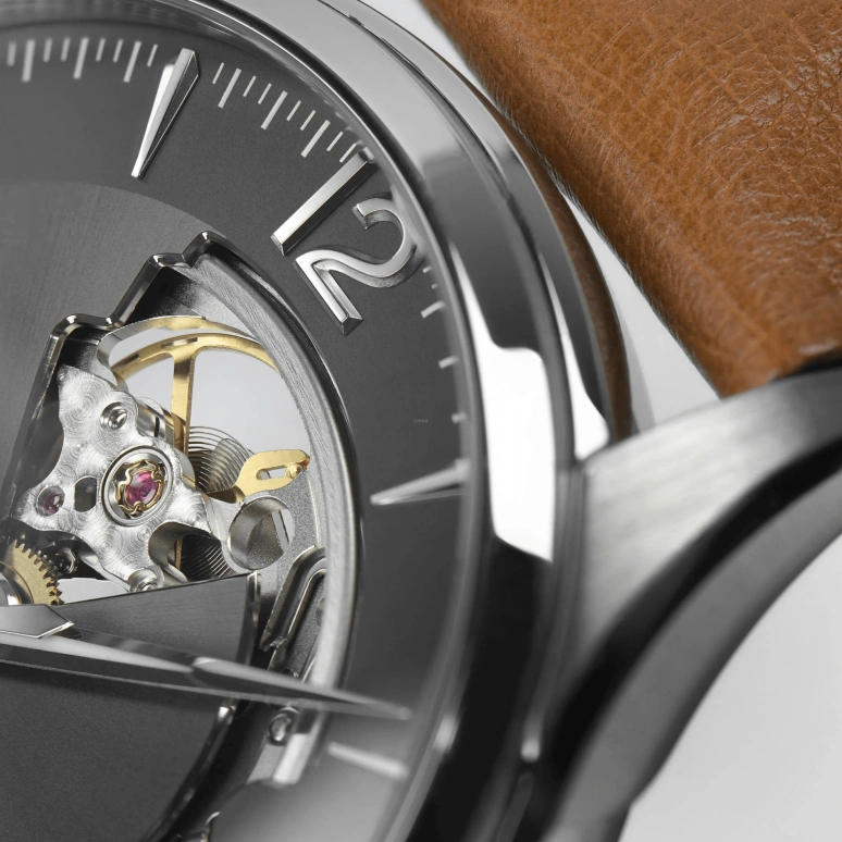 Hamilton,Jazzmaster 42mm,42mm,Stainless Steel,Grey,Automatic,80hours,In-house Caliber,H32705581