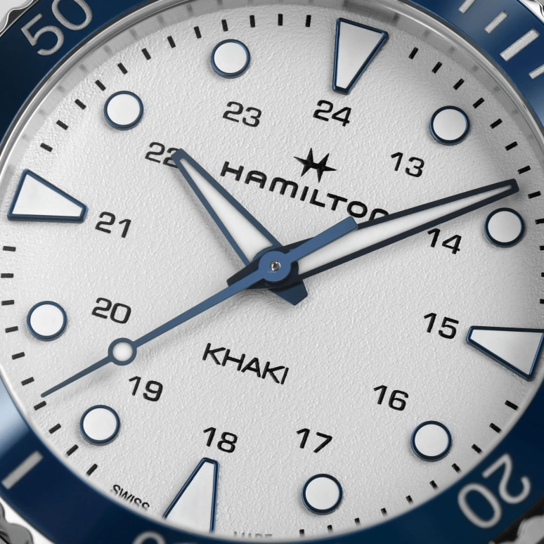 Hamilton,Khaki Navy 37mm,37mm,Stainless Steel,White,Quartz,Sapphire,Crystal Glass,Round,H82231150