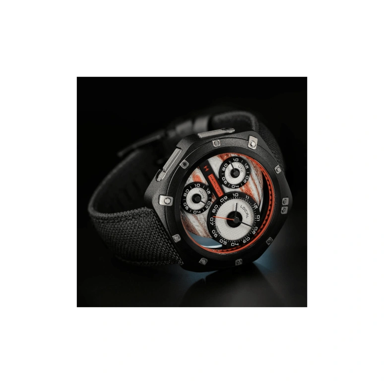 Hamilton,American Classic 49x52mm,49x52mm,Titanium,Gunmetal,White,Black,Orange,Automatic,38hours,Sapphire,Crystal Glass,H51598990