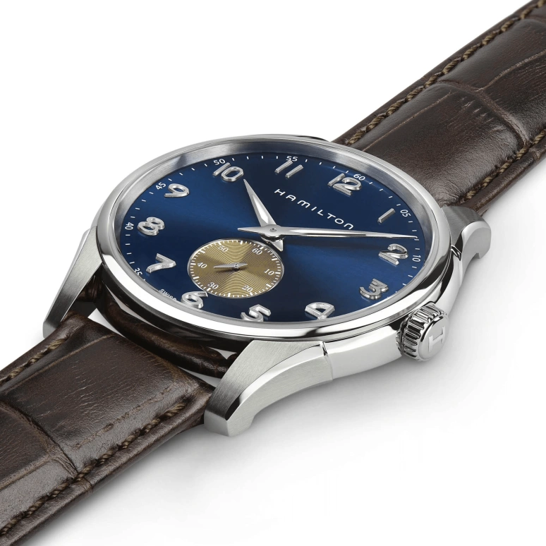 Hamilton,Jazzmaster 40mm,40mm,Stainless Steel,Blue,Quartz,26280hours,Sapphire,Crystal Glass,H38411540