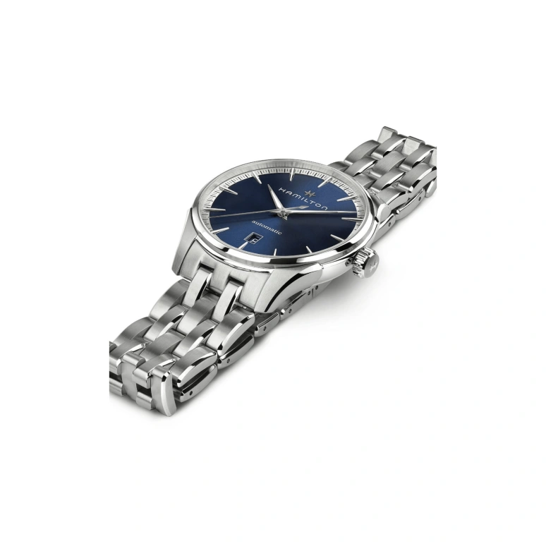 Hamilton,Jazzmaster 40mm,40mm,Stainless Steel,Blue,Automatic,80hours,In-house Caliber,H32475140