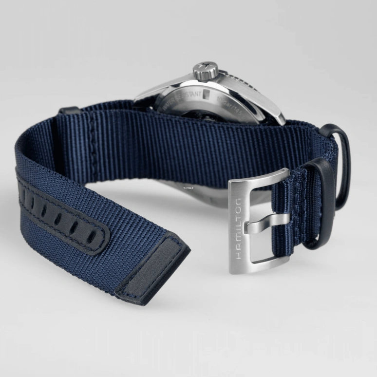Hamilton,Khaki Field 41mm,41mm,Stainless Steel,Blue,Automatic,80hours,In-house Caliber,H70315940