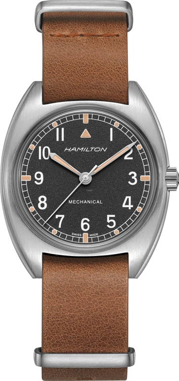 Hamilton,Khaki Aviation 35mm,35mm,Stainless Steel,Black,Handwound,Day,80hours,H76419531