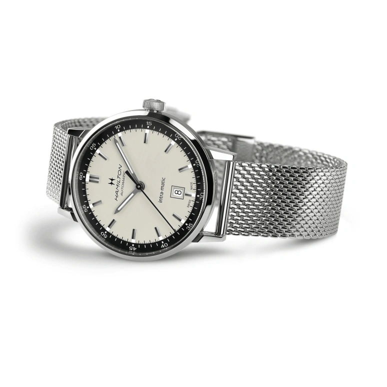 Hamilton,American Classic 40mm,40mm,Stainless Steel,Silver,Automatic,Date,80hours,H38425120