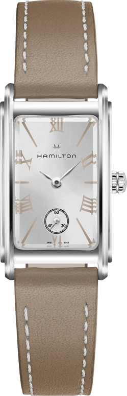 Hamilton,American Classic 18.70mm,18.70mm,Stainless Steel,Silver White,Quartz,26280hours,Glass,H11221514