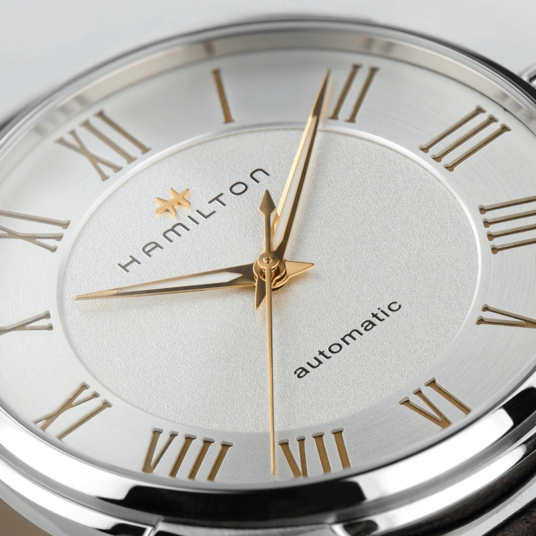 Hamilton,Jazzmaster 40mm,40mm,Stainless Steel,Silver White,Automatic,80hours,In-house Caliber,H42535550