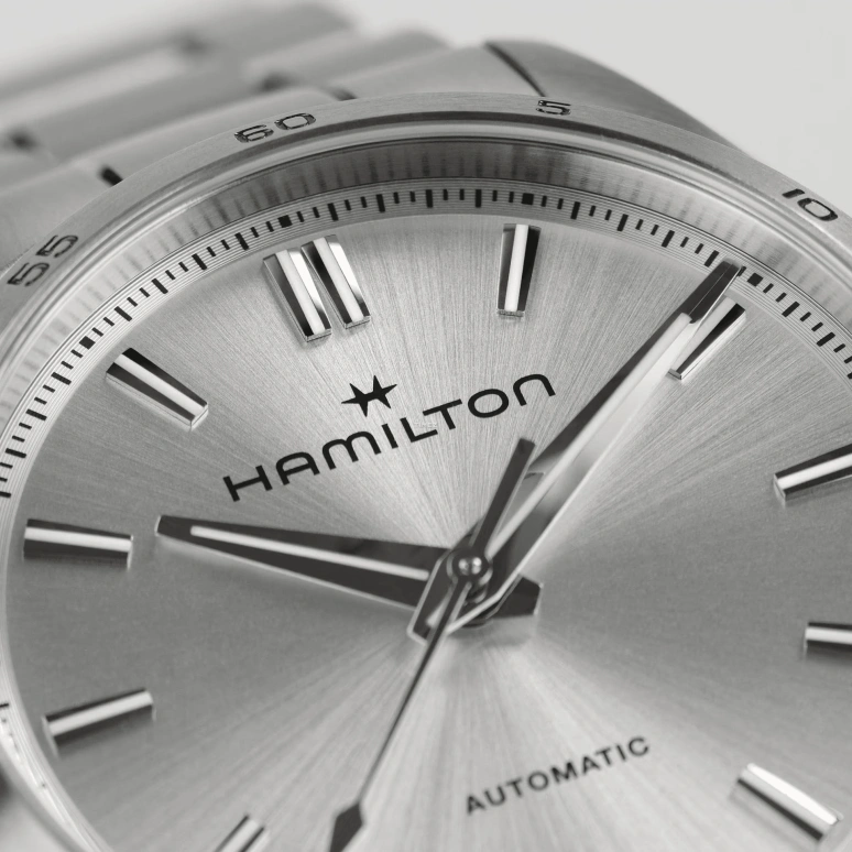 Hamilton,Jazzmaster 34mm,34mm,Stainless Steel,Silver,Automatic,Sapphire,Glass,Tonneau,H36105150