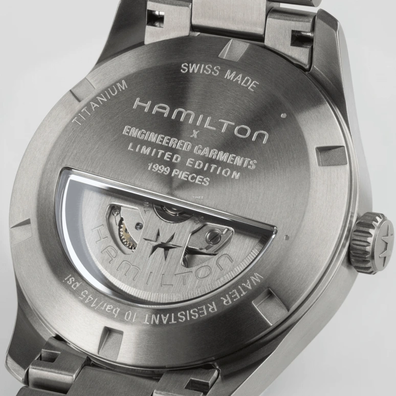 Hamilton,Khaki Field 36mm,36mm,Titanium,Black,Automatic,80hours,In-house Caliber,H70235130