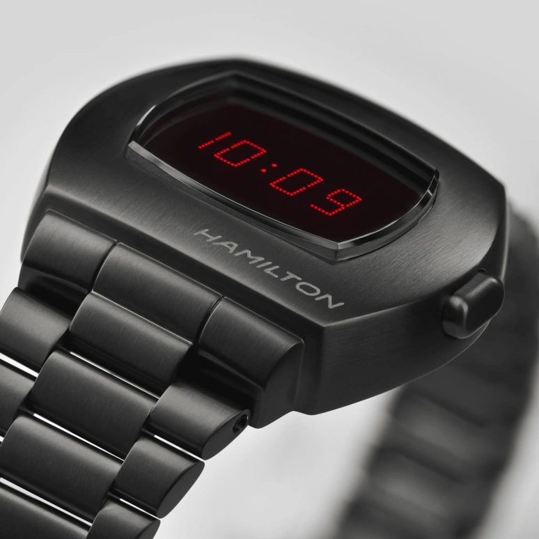 Hamilton,American Classic 40.80x34.70mm,40.80x34.70mm,Stainless Steel,Red,Black,Sapphire,Black,H52404130