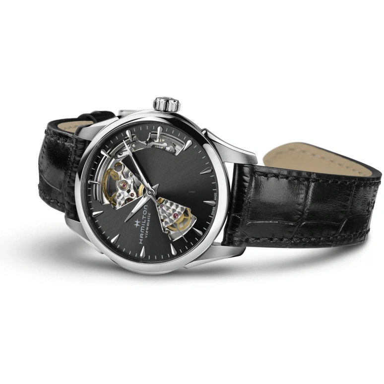 Hamilton,Jazzmaster 36mm,36mm,Stainless Steel,Black,Automatic,80hours,In-house Caliber,H32215730