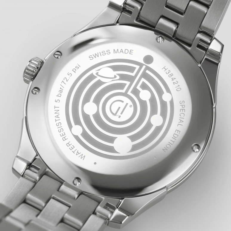 Hamilton,Jazzmaster 40mm,40mm,Stainless Steel,White,Quartz,Sapphire,Crystal Glass,Round,H38421110