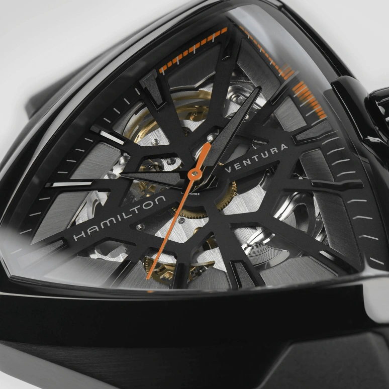 Hamilton,Ventura 42.50mm,42.50mm,Stainless Steel,Skeleton,Automatic,80hours,In-house Caliber,H24595331