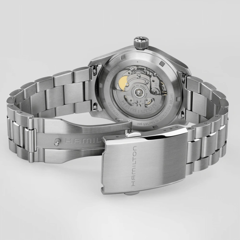 Hamilton,Khaki Field 38mm,38mm,Stainless Steel,Black,Automatic,80hours,In-house Caliber,H70405130