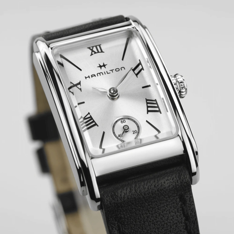 Hamilton,American Classic 18.70x27mm,18.70x27mm,Stainless Steel,Silver,Quartz,26280hours,Sapphire,Crystal Glass,H11221750