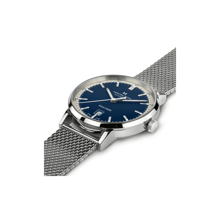 Hamilton,American Classic 40mm,40mm,Stainless Steel,Blue,Automatic,Date,80hours,H38425140
