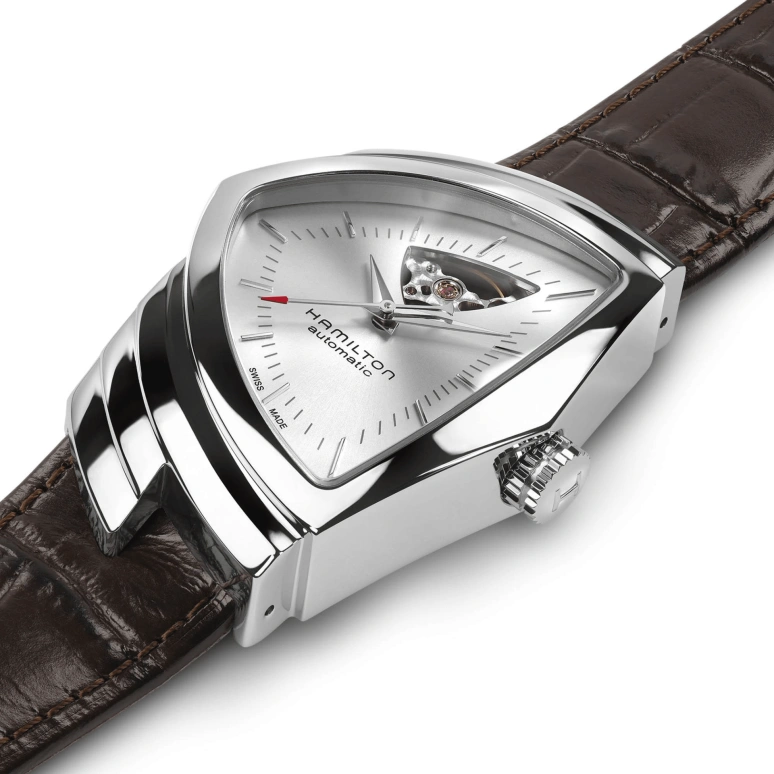 Hamilton,Ventura 34.70mm,34.70mm,Stainless Steel,Silver,Automatic,80hours,In-house Caliber,H24515552