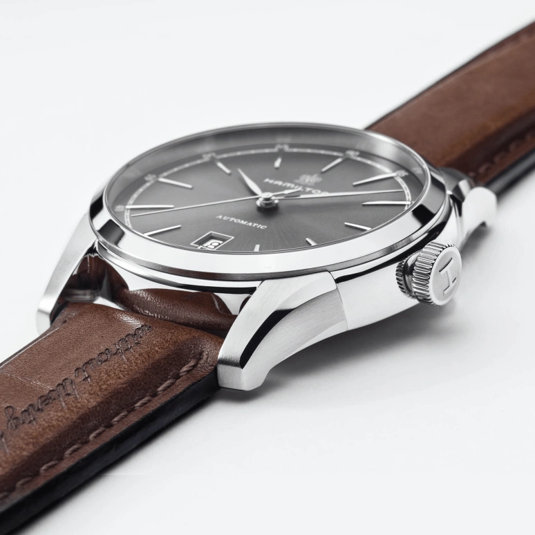 Hamilton,American Classic 42mm,42mm,Stainless Steel,Grey,Automatic,Date,80hours,H42415591