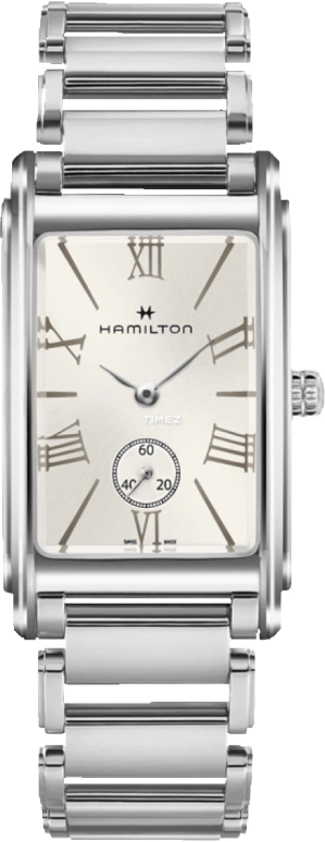 Hamilton,American Classic 23.40x32mm,23.40x32mm,Stainless Steel,Silver White,Quartz,26280hours,Glass,H11421114
