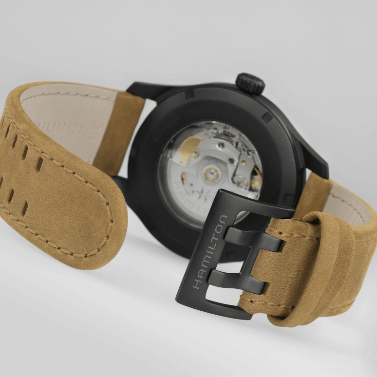 Hamilton,Khaki Field 42mm,42mm,Titanium,Black,Automatic,80hours,In-house Caliber,H70665533