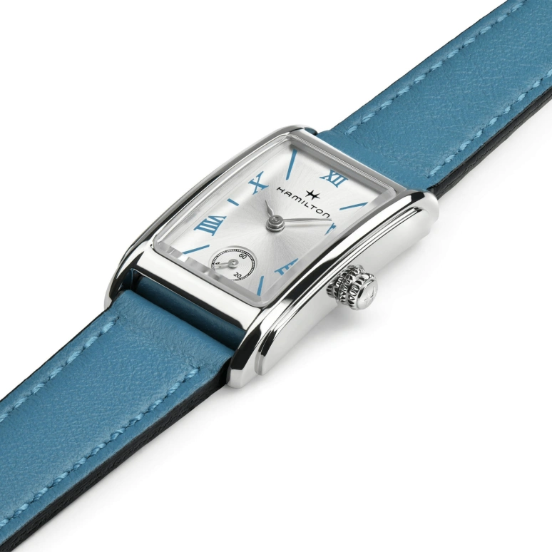 Hamilton,American Classic 18.70x27mm,18.70x27mm,Stainless Steel,Blue,Quartz,26280hours,Sapphire,Crystal Glass,H11221650