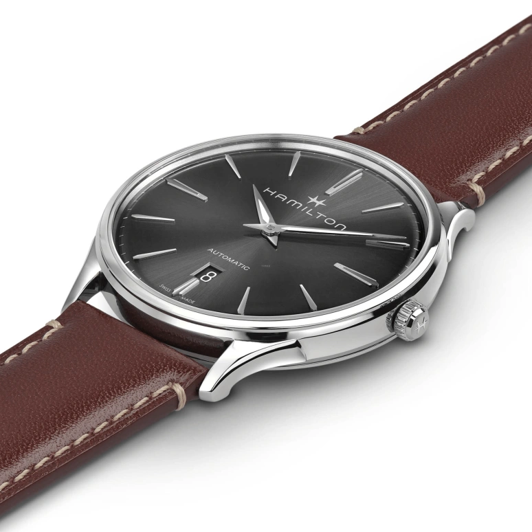 Hamilton,Jazzmaster 40mm,40mm,Stainless Steel,Grey,Automatic,Day,42hours,H38525881