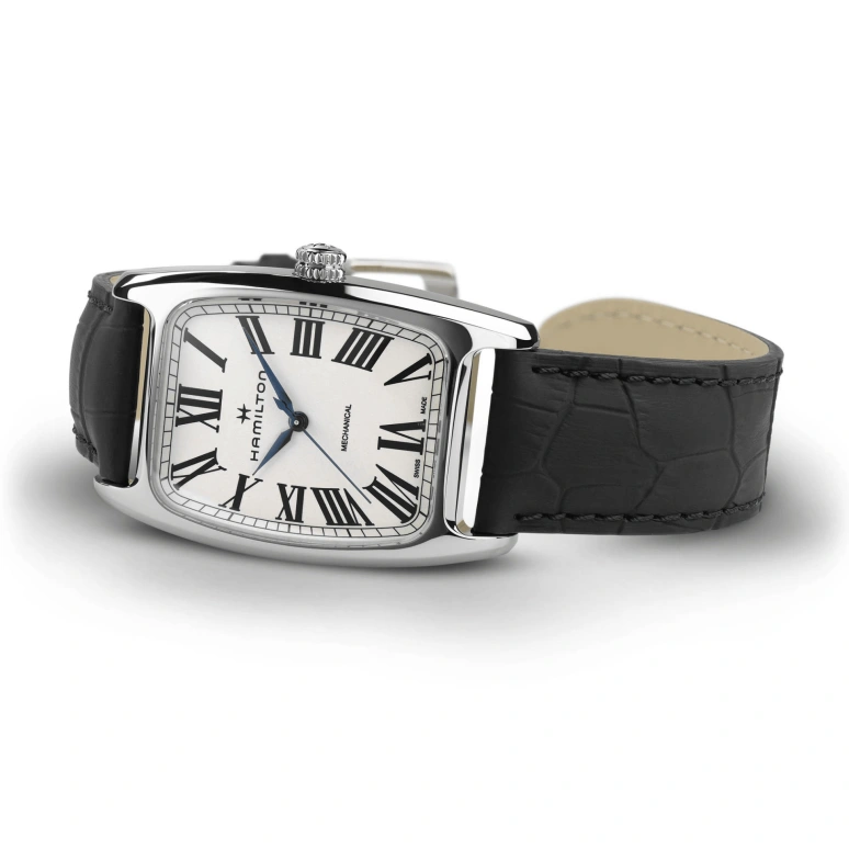 Hamilton,American Classic 34.50x38mm,34.50x38mm,Stainless Steel,White,Handwound,80hours,In-house Caliber,H13519711