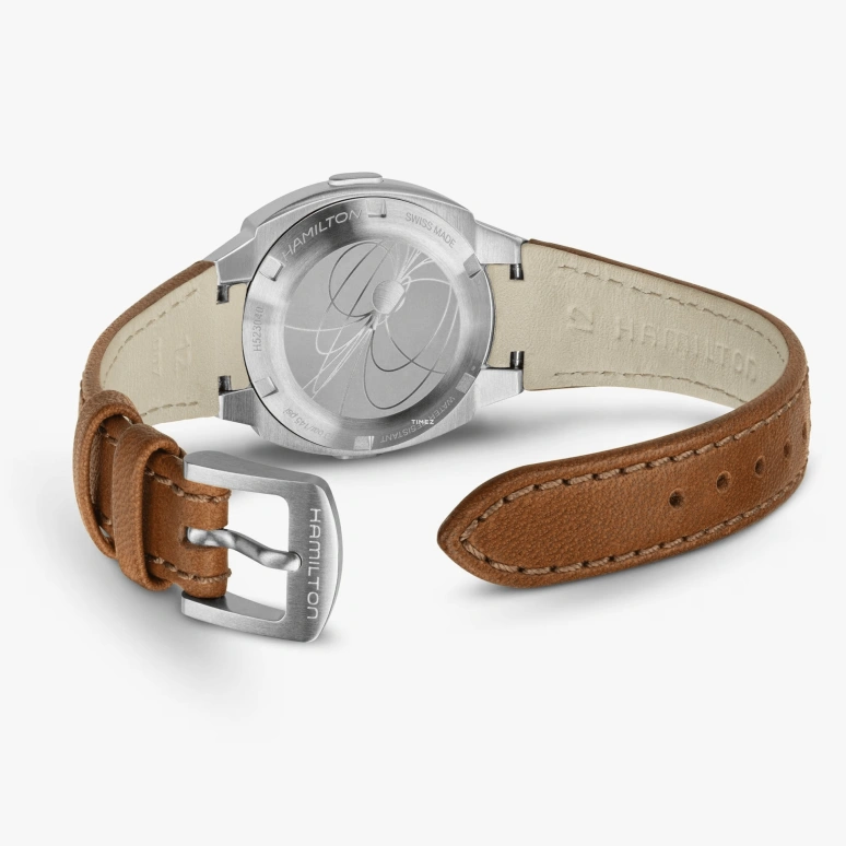 Hamilton,American Classic 26x31mm,26x31mm,Stainless Steel,Black,Quartz,Sapphire,Crystal Glass,Cushion,H52304530