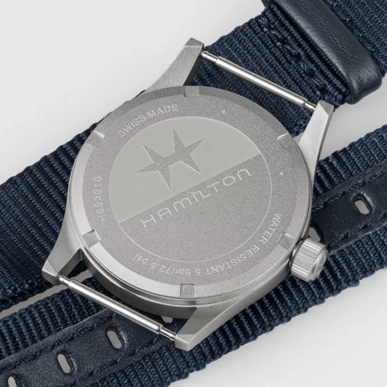 Hamilton,Khaki Field 33mm,33mm,Stainless Steel,Blue,Quartz,Sapphire,Crystal Glass,Round,H69301940