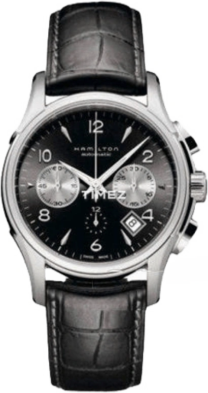 Hamilton,Jazzmaster 42mm,42mm,Stainless Steel,Black,Sapphire,Crystal Glass,Open,H32656733