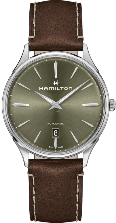 Hamilton,Jazzmaster 40mm,40mm,Stainless Steel,Green,Automatic,42hours,Sapphire,Crystal Glass,H38525561