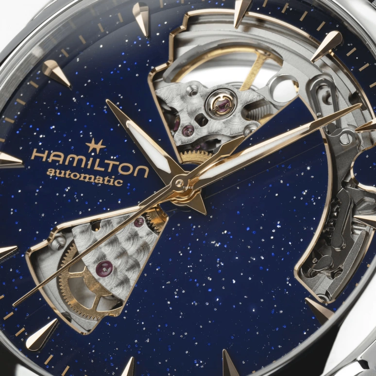 Hamilton,Jazzmaster 36mm,36mm,Stainless Steel,Blue,Automatic,80hours,In-house Caliber,H32215642