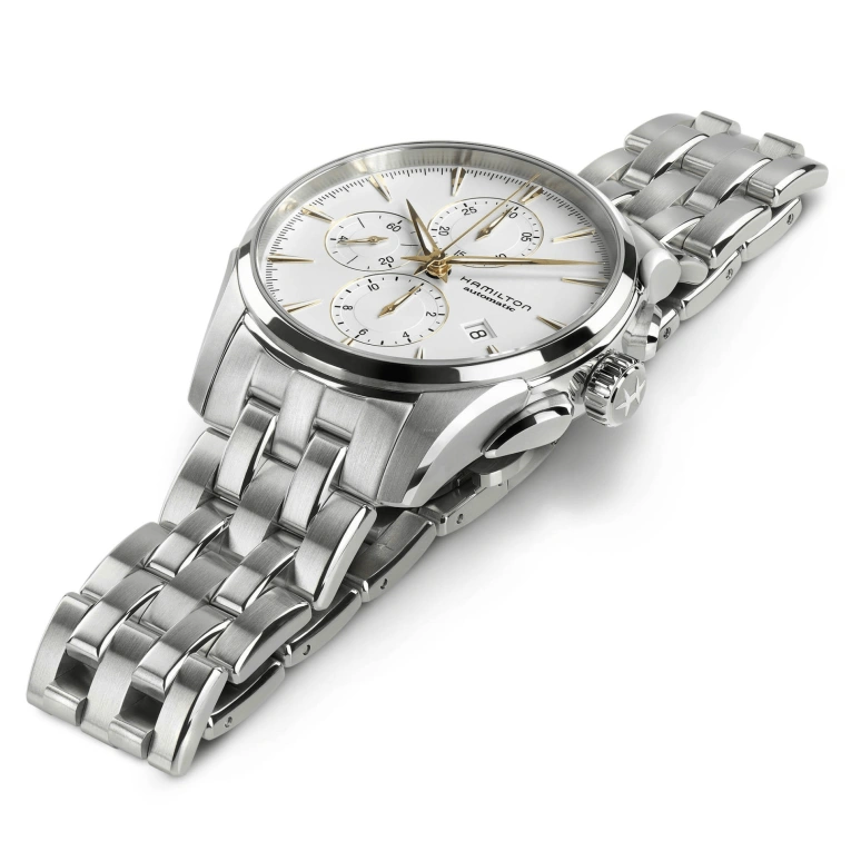 Hamilton,Jazzmaster 42mm,42mm,Stainless Steel,White,Automatic,60hours,In-house Caliber,H32586111