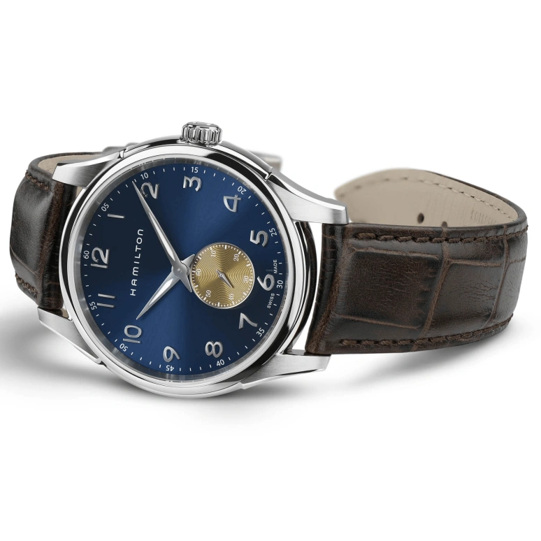 Hamilton,Jazzmaster 40mm,40mm,Stainless Steel,Blue,Quartz,26280hours,Sapphire,Crystal Glass,H38411540