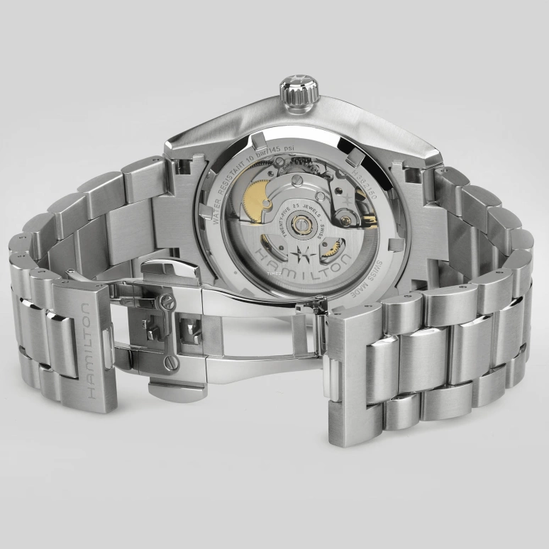 Hamilton,Jazzmaster 38mm,38mm,Stainless Steel,Blue,Automatic,80hours,In-house Caliber,H36235140
