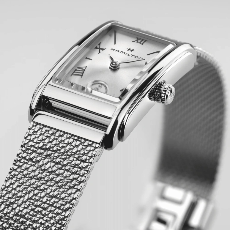 Hamilton,American Classic 18.70x27mm,18.70x27mm,Stainless Steel,Silver,Quartz,26280hours,Sapphire,Crystal Glass,H11221150