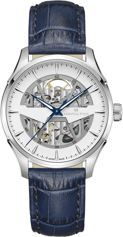 Hamilton,Jazzmaster 40mm,40mm,Stainless Steel,Silver,White,Automatic,80hours,In-house Caliber,H42535610