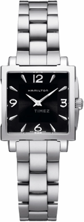 Hamilton,Jazzmaster 29mm,29mm,Stainless Steel,Black,Quartz,Day,26280hours,H32251135