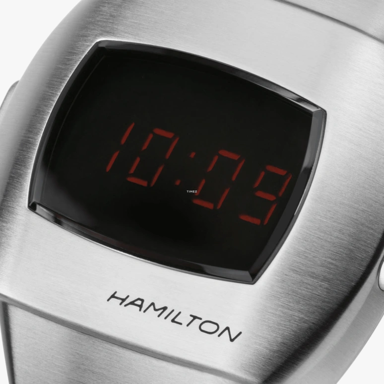 Hamilton,American Classic 26x31mm,26x31mm,Stainless Steel,Black,Quartz,Sapphire,Crystal Glass,Cushion,H52304530