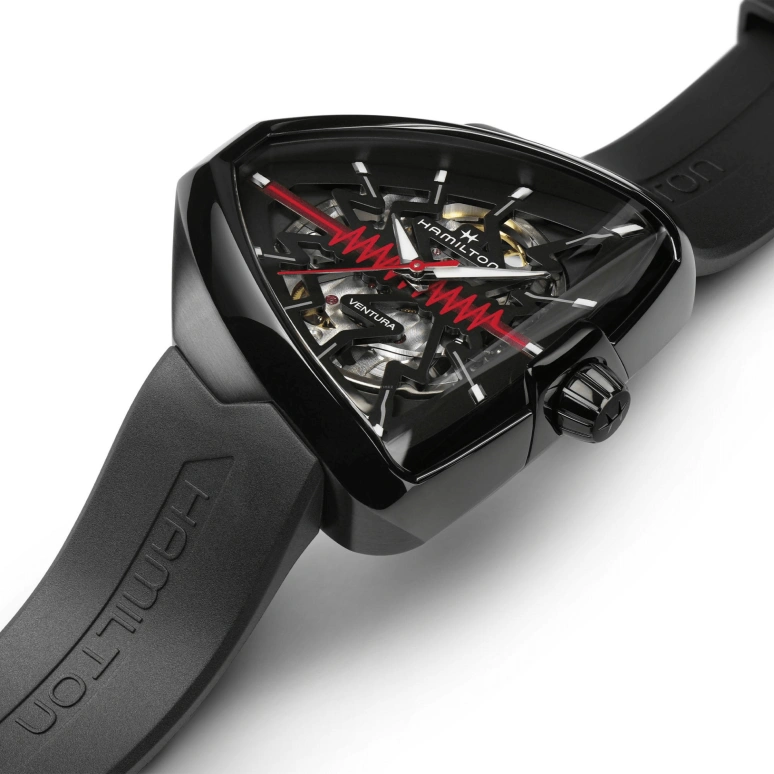 Hamilton,Ventura 42.50x44.60mm,42.50x44.60mm,Stainless Steel,Black,Automatic,80hours,In-house Caliber,H24535331