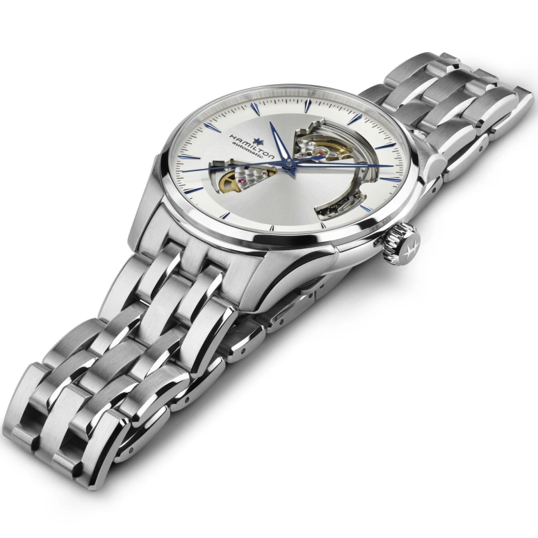 Hamilton,Jazzmaster 40mm,40mm,Stainless Steel,Silver White,Automatic,80hours,In-house Caliber,H32675150