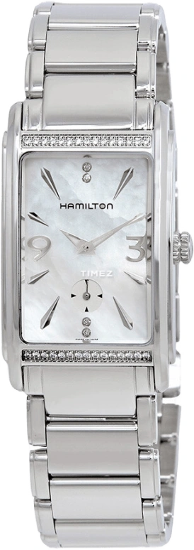 Hamilton,American Classic 26x39mm,26x39mm,Stainless Steel,Silver,Quartz,Sapphire,Rectangular,H11491115