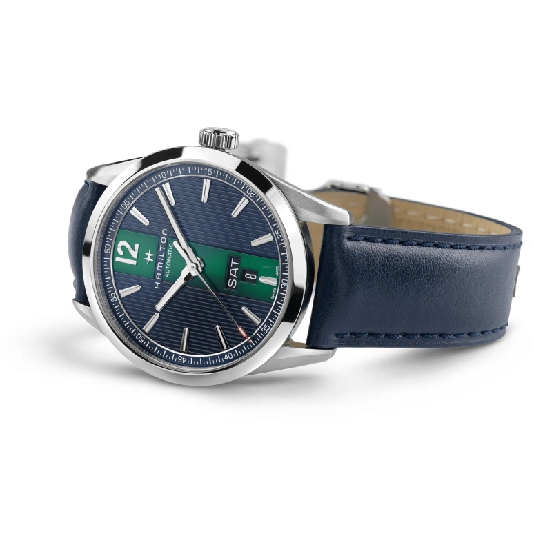 Hamilton,Broadway 42mm,42mm,Stainless Steel,Blue,Automatic,Date,Day,H43515641