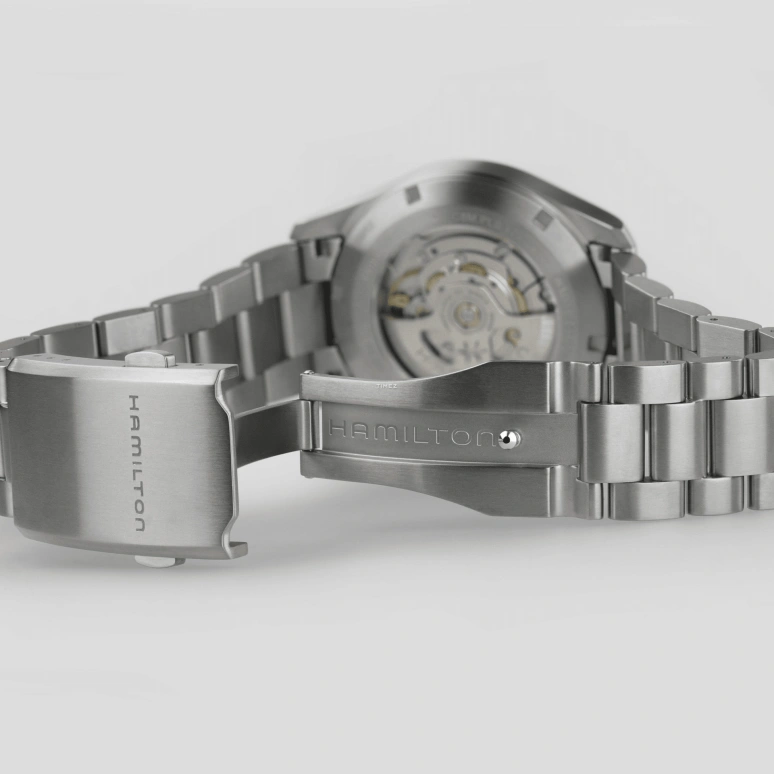 Hamilton,Khaki Field 38mm,38mm,Titanium,Blue,Automatic,Sapphire,Crystal Glass,Round,H70205140