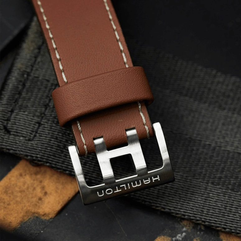 Hamilton,Khaki Aviation 44mm,44mm,Stainless Steel,Black,Automatic,Chronograph,Date,Day,H77616533