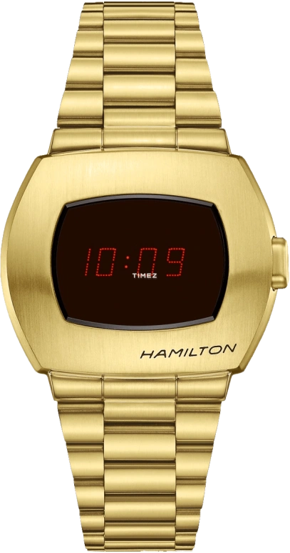 Hamilton,American Classic 40.80x34.70mm,40.80x34.70mm,Stainless Steel,Black,Sapphire,Crystal Glass,Closed,H52424130