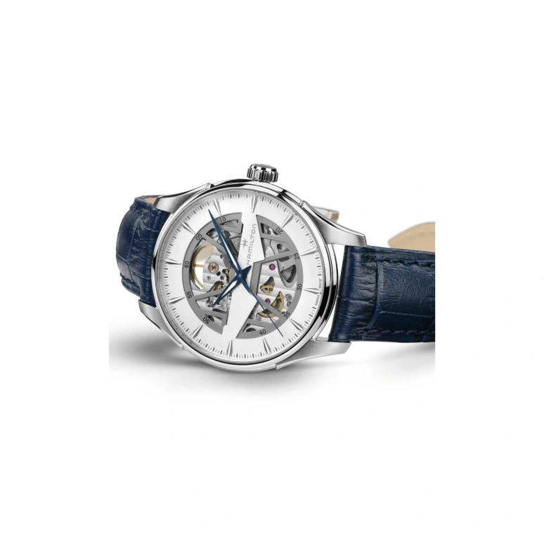 Hamilton,Jazzmaster 40mm,40mm,Stainless Steel,Silver,White,Automatic,80hours,In-house Caliber,H42535610